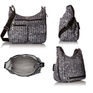 Baggallini Everywhere Crossbody Travel Bag Chevron